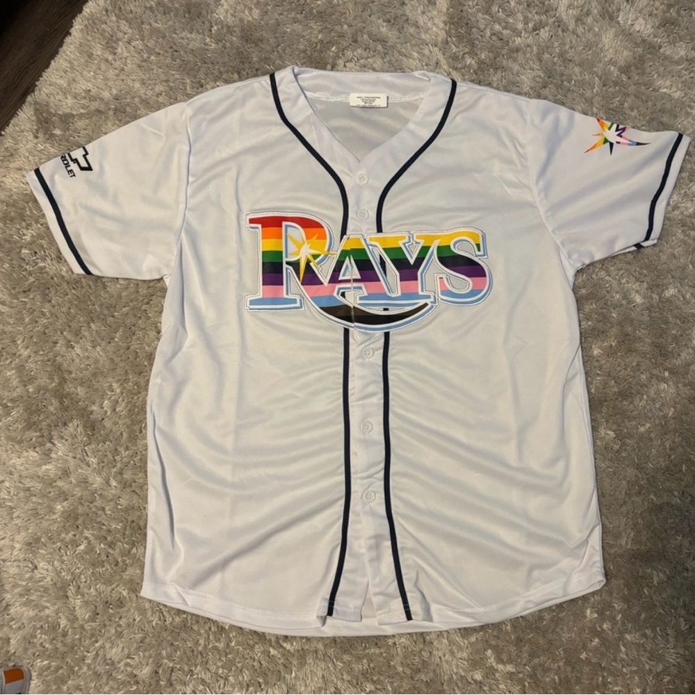 Tampa Bay Rays Pride Logo Jersey
